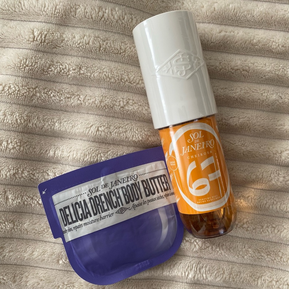 SOL DE JANEIRO 67 with Delicia Drench Body Butter sample